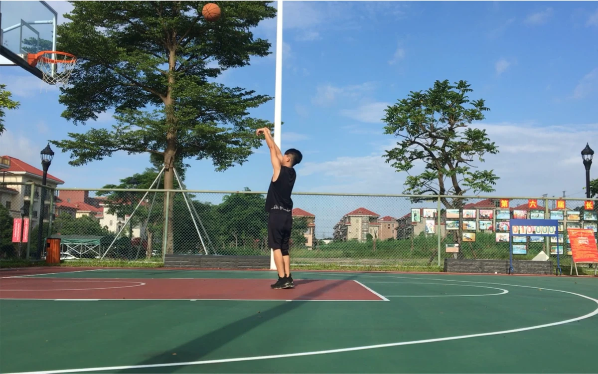 篮球基本投篮训练